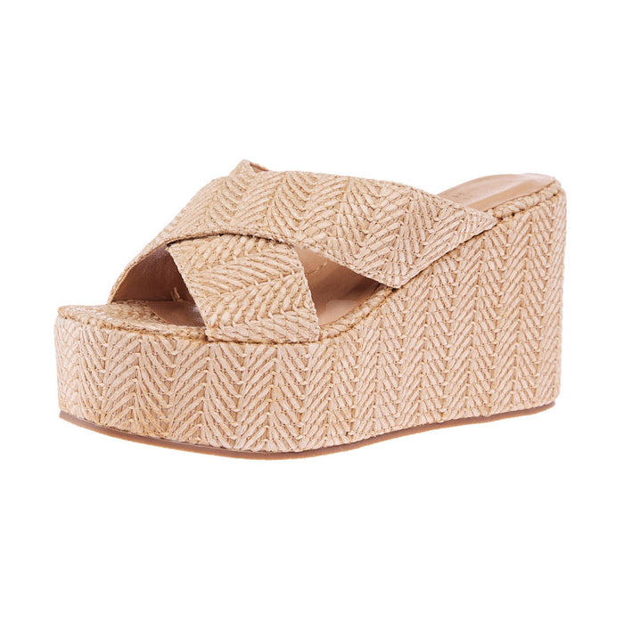 Women's Ludovica Natural Woven Wedge Shoe