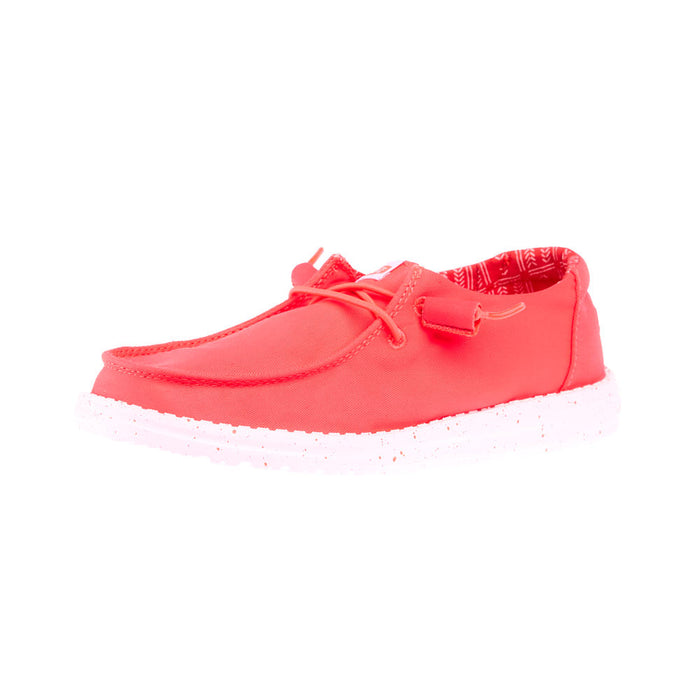 Women`s Wendy Stretch Canvas Fiery Coral Casual