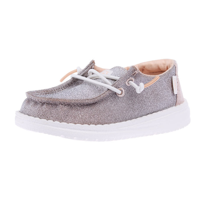 Toddler Wendy Rose Gold Metallic Sparkle