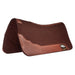 Synergy Steam Pressed 1 1/4in x 32x32 Chocolate Merino Wool Felt Saddle Pad