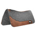 Synergy Charcoal Merino Wool Felt Saddle Pad