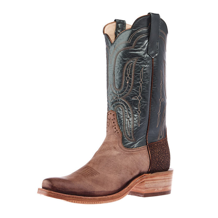 Rios Of Mercedes Men`s Ride Ready Aged Camel Vamp 13in Green Lustre To