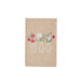 Three Vases Flower Embroidery Towel