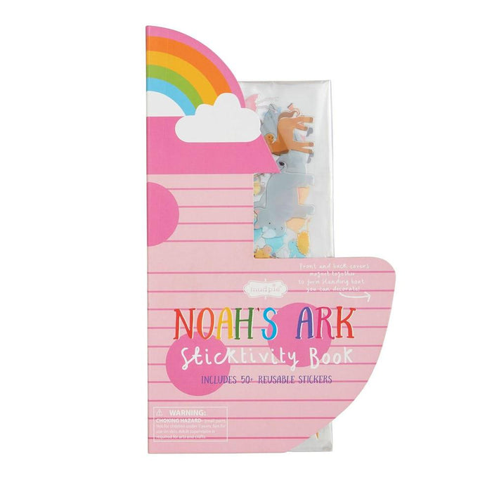 Noahs Ark Pink Sticker Book