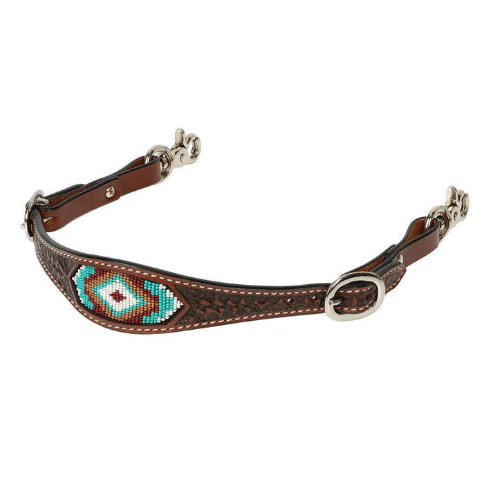 Beaded Basket Stamp Wither Strap