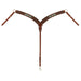 Beaded Basket Stamp Contoured Breast Collar