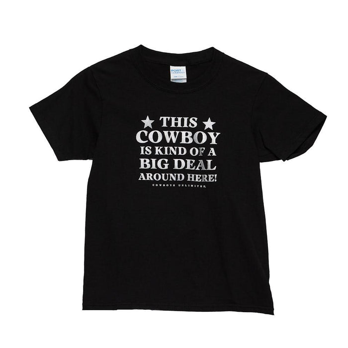 Big Deal Black Tee