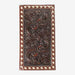 Ariat Chocolate Brown Tooled Inlay Rodeo Wallet