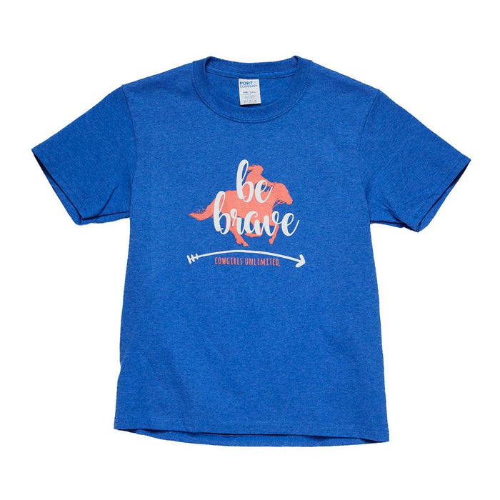 Girls Royal Be Brave Tee