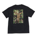 Black Camo Longhorn Tee