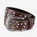 Girl's Pink Tooled Belt