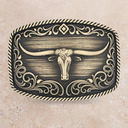 Longhorn Legend Heritage Attitude Buckle