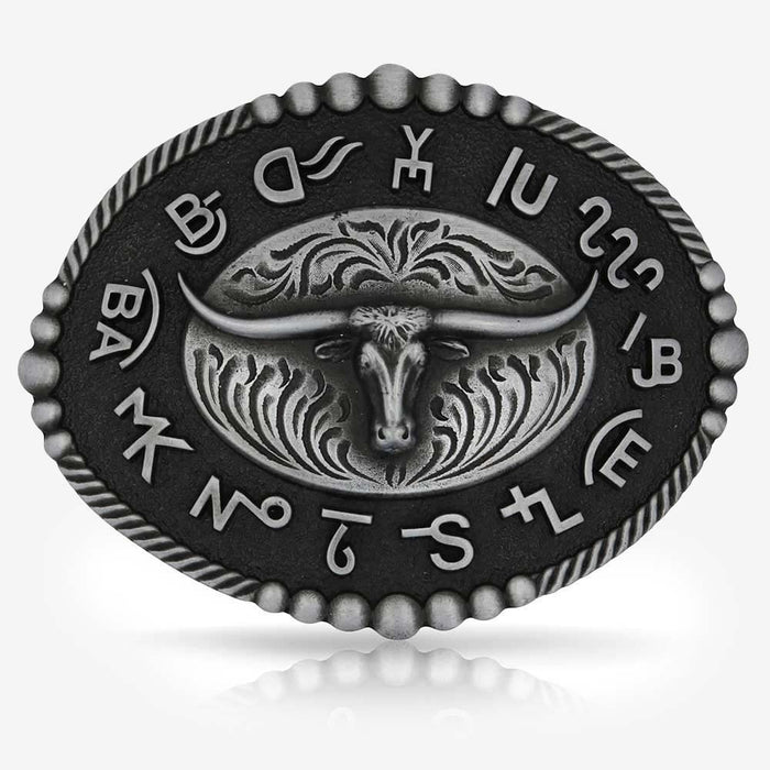 Branded Legacy Longhorn Attitude Buckle