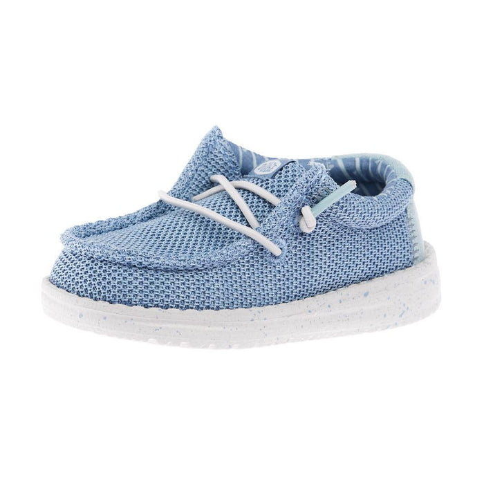 Toddler Wally Cloud Blue Stretch Sox