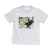 Grey Camo Bull Tee
