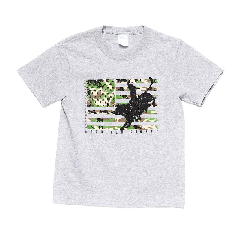 Grey Camo Bull Tee