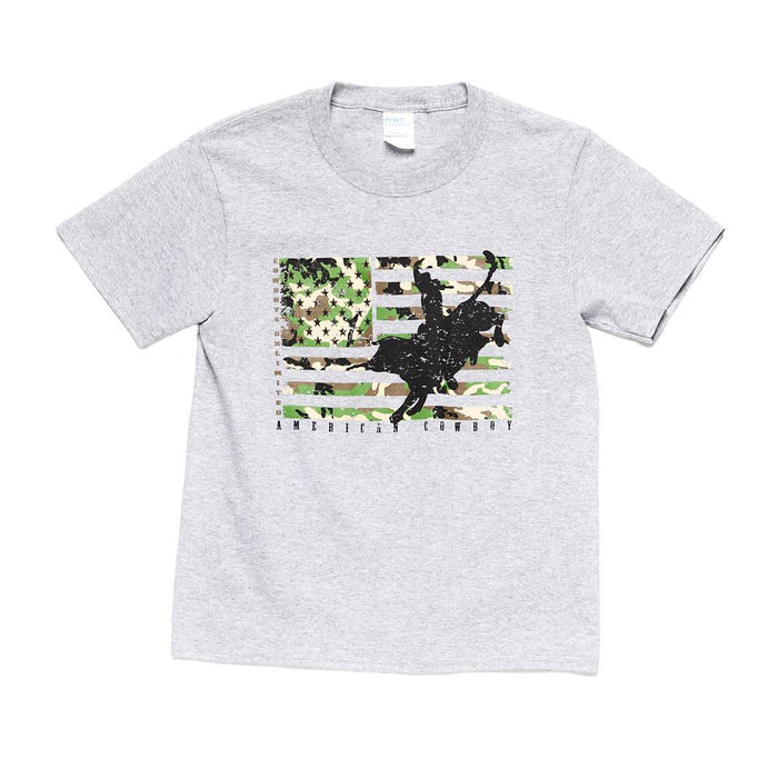 Grey Camo Bull Tee