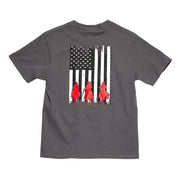 Boys American Posse Charcoal Tee