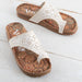Cream Daisy Sandals
