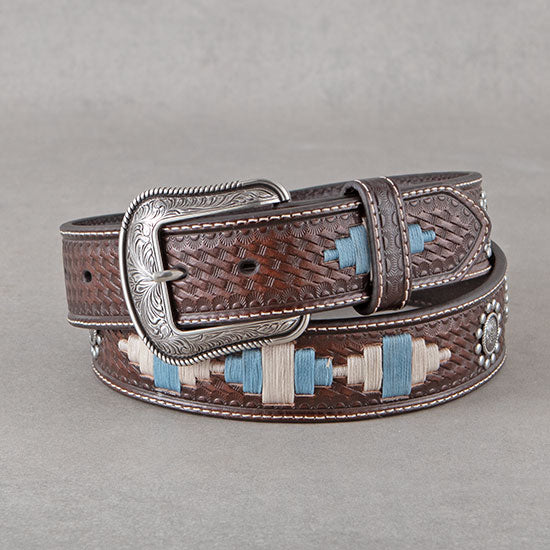 Ocean Aztec Concho Belt