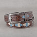 Ocean Aztec Concho Belt