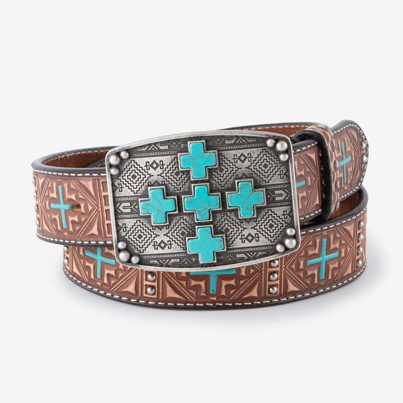 Angel Ranch Turquoise Cross Belt