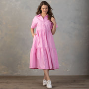 Country Grace Pink Tiered Dress