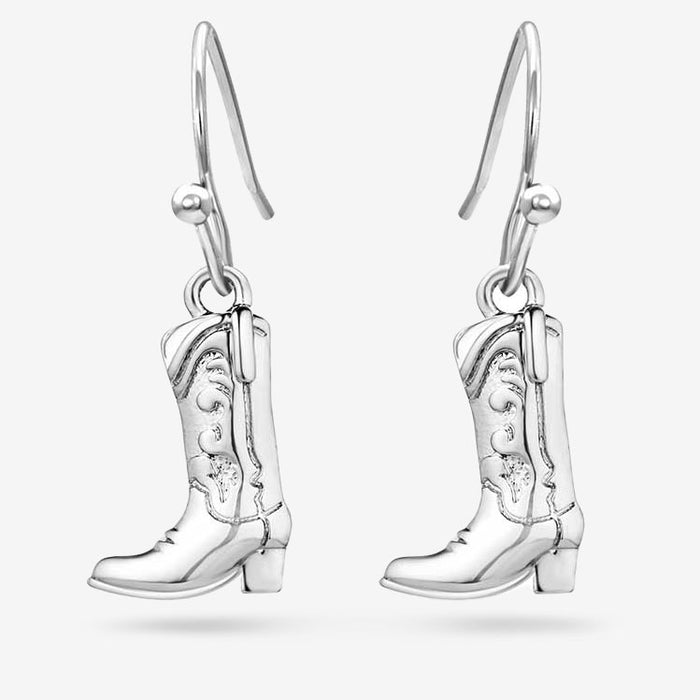 Sculpted Cowboy Boot Earrings