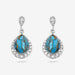 Blue Rivers Turquoise Earrings