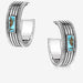 Turquoise Sky Hoop Earrings