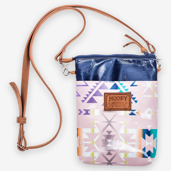 Monterrey Pink and Navy Wander Crossbody