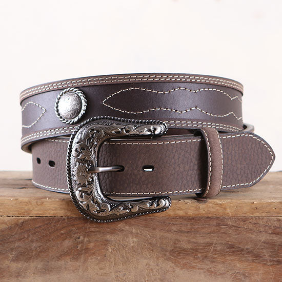 Roper Concho Inlay Belt
