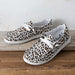 White Tan Cheetah Shoes