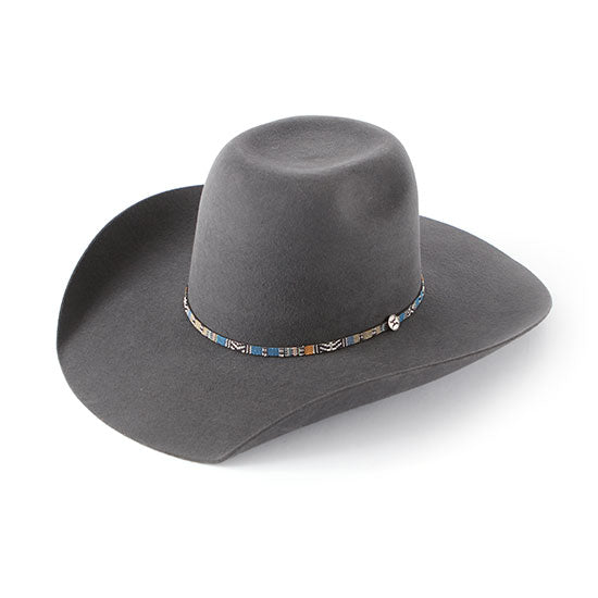 Hooey 6X Grey Silver Smoke