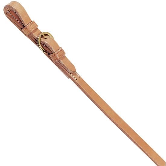 3/4in x 8ft Natural Buckle Split Reins