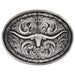 Antique Scroll Longhorn Attitude Buckle