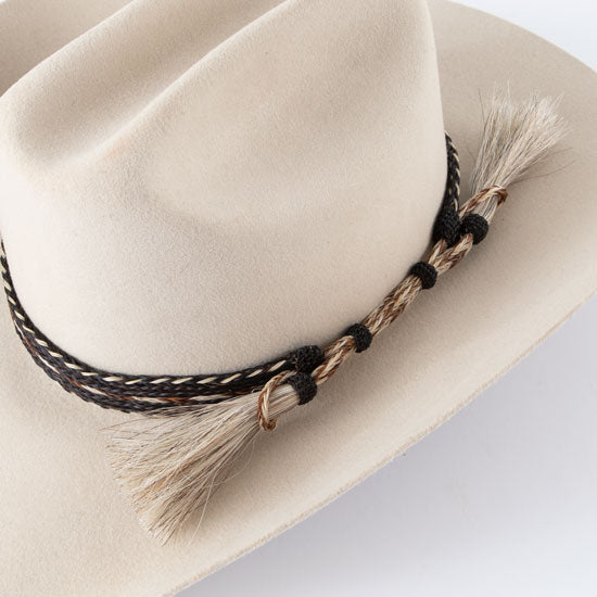 Brown Horse Hair Hatband