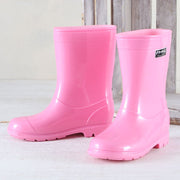 Pink Kids Rain Boots
