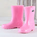 Pink Kids Rain Boots
