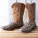 Glitter Leopard Youth Boots