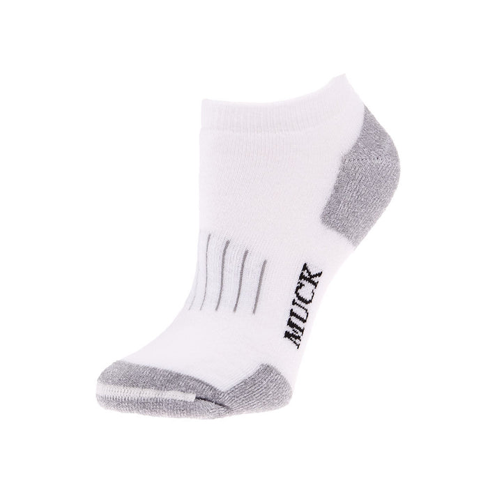 Men`s White Ultra-Dri Low Cut Tab Sock 2 Pack