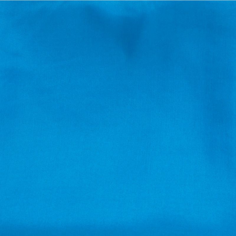 Solid Silk Wild Rag Scarf - Turquoise
