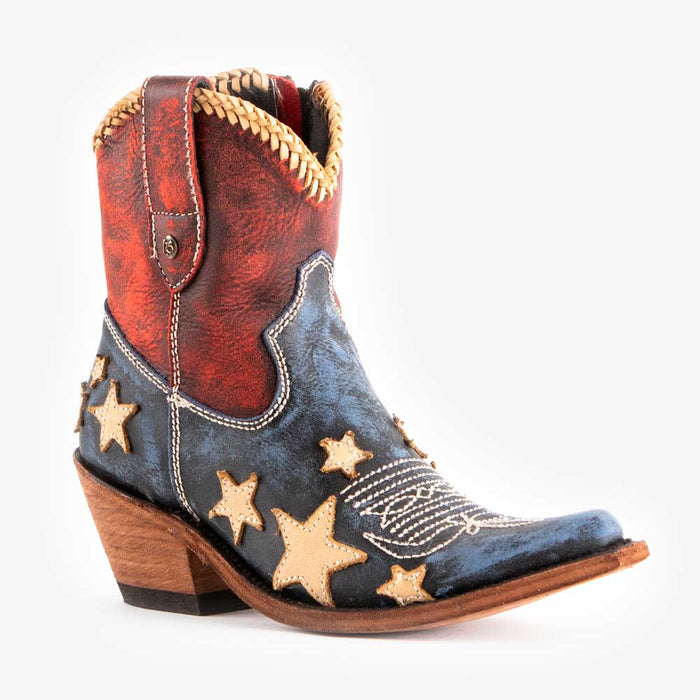 Vintage Azul Americana Booties