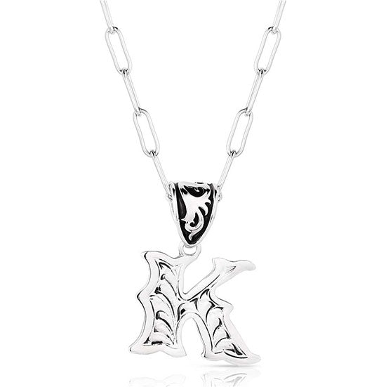 Western Initial Necklace