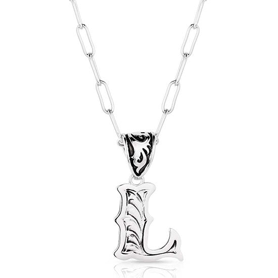 Western Initial Necklace