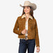 Scully Cinnamon Suede Jean Jacket