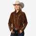 Scully Cafe Brown Suede Fringe Jacket