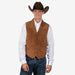 Scully Cinnamon Brown Suede Vest