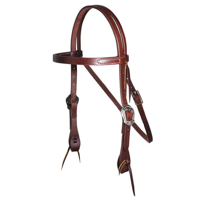 Professional's Ranchhand 3/4" Brow Band Headstall w/Daisy Buckles