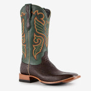 Rod's Tobac Turnaround Smooth Ostrich Boots